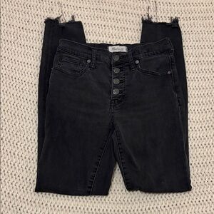 Madewell Charcoal High Rise Women's Jeans